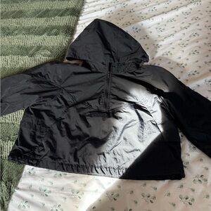 Lululemon Black Hooded Windbreaker Jacket